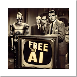 Free the AI Posters and Art